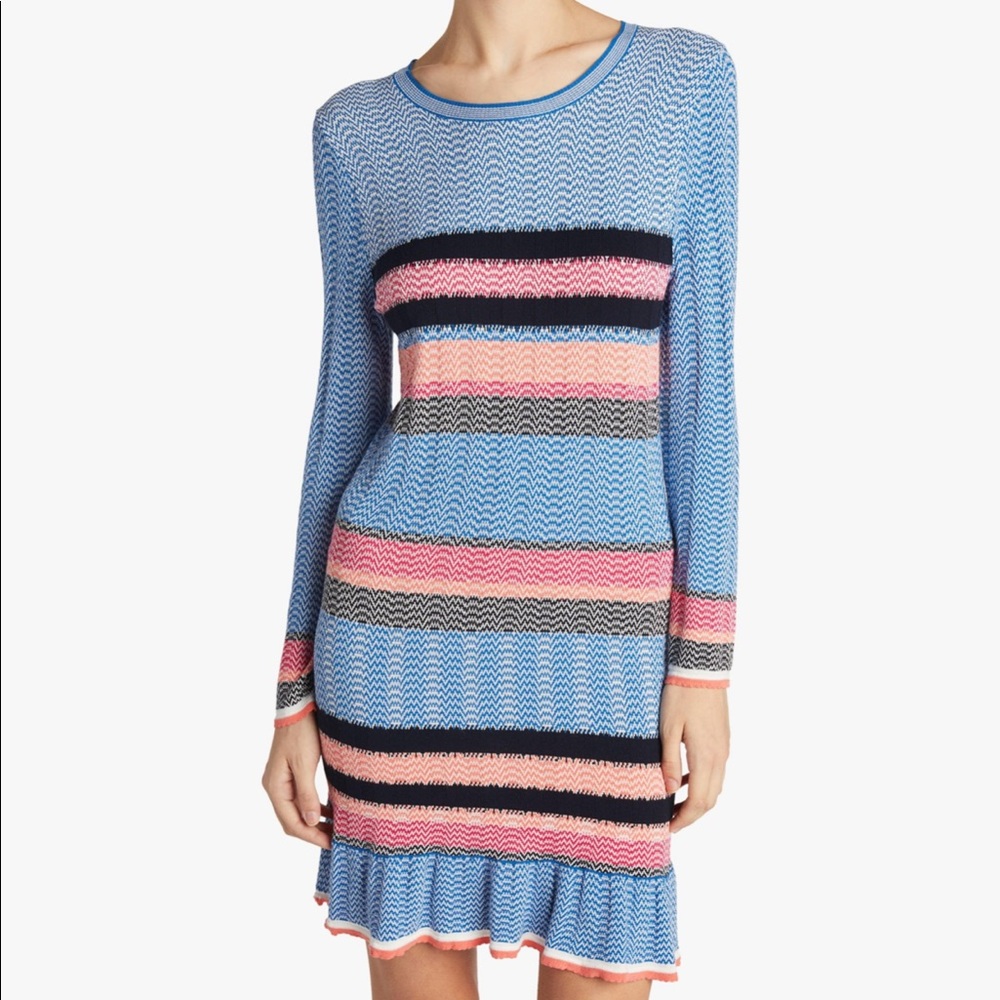 Tanya Taylor Beta knit mini dress